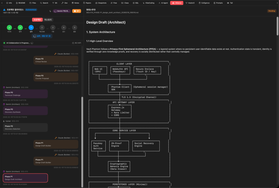 P1 단계 - 아키텍처 문서 생성 로그