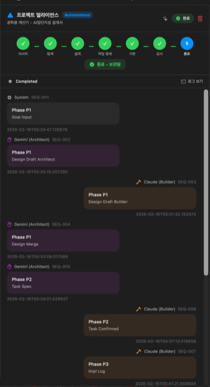 타임라인 패널 상세